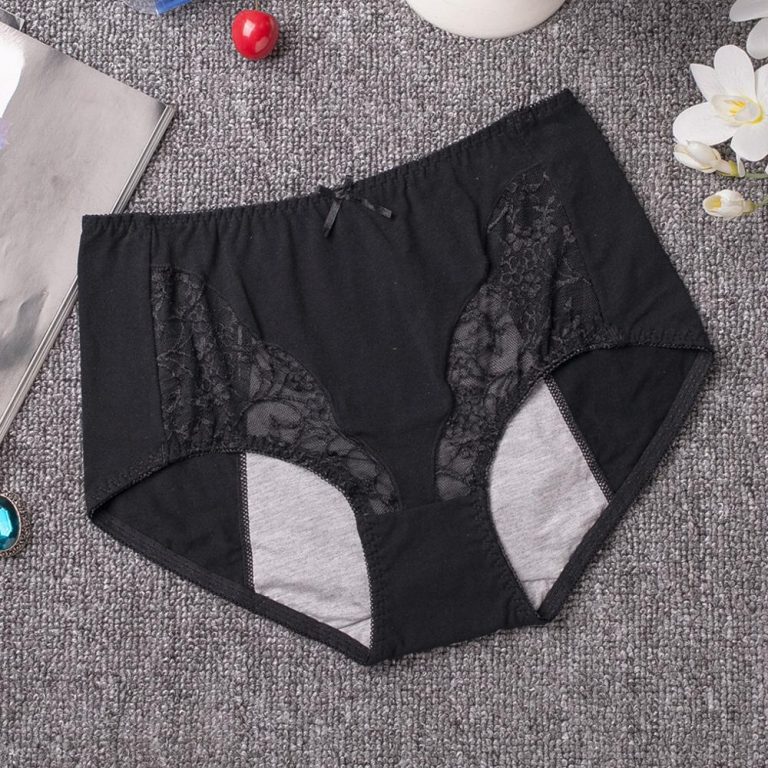 Lace shaping period full briefs | Underwear Manufacturers